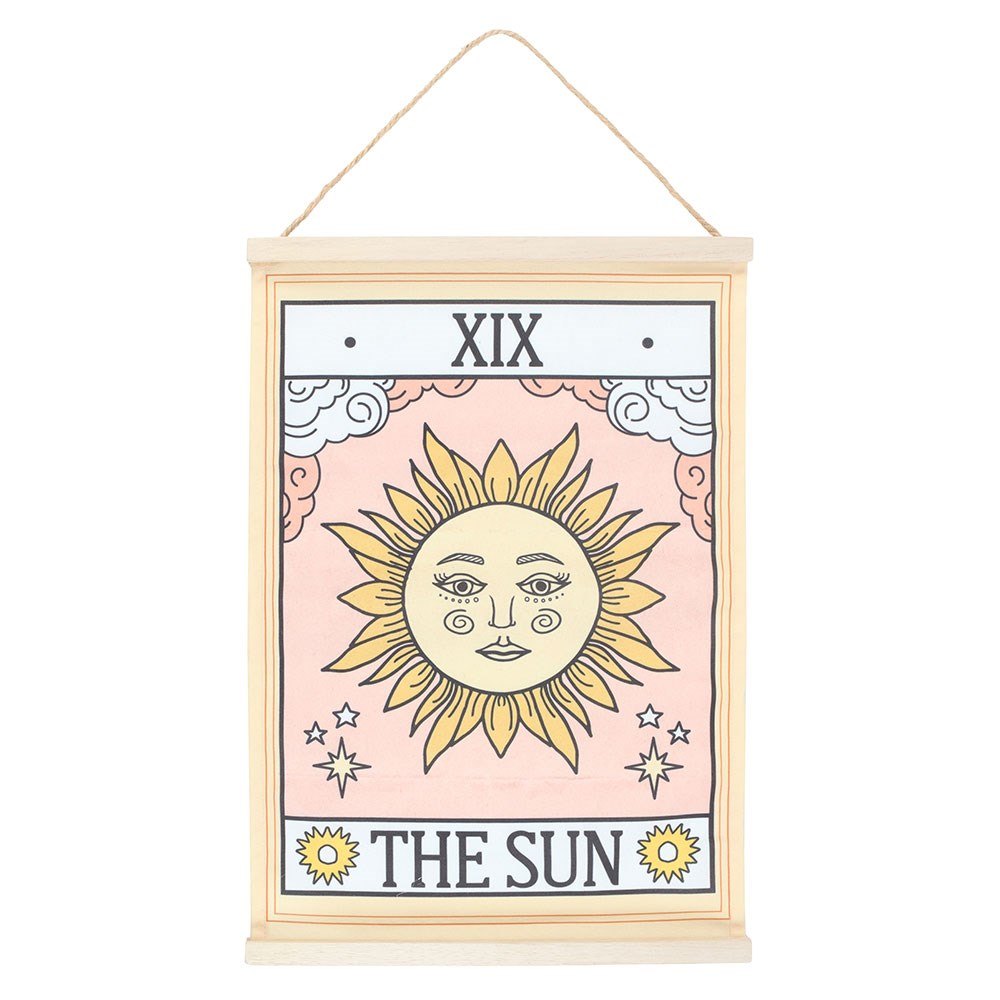 Something Different - The Sun Vintage Tarot Muurdecoratie - Multicolours